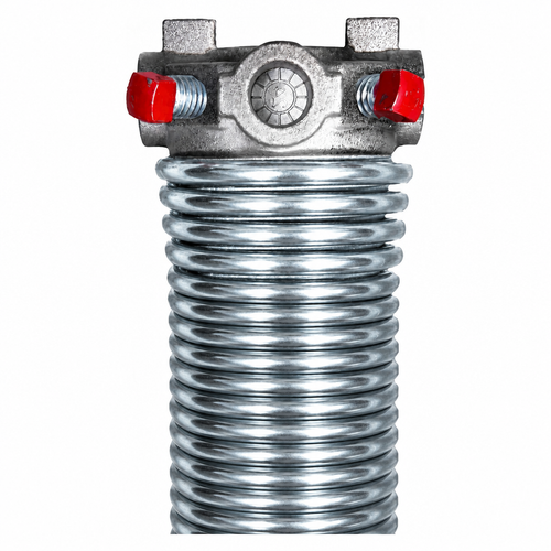 Galvanized garage door torsion spring