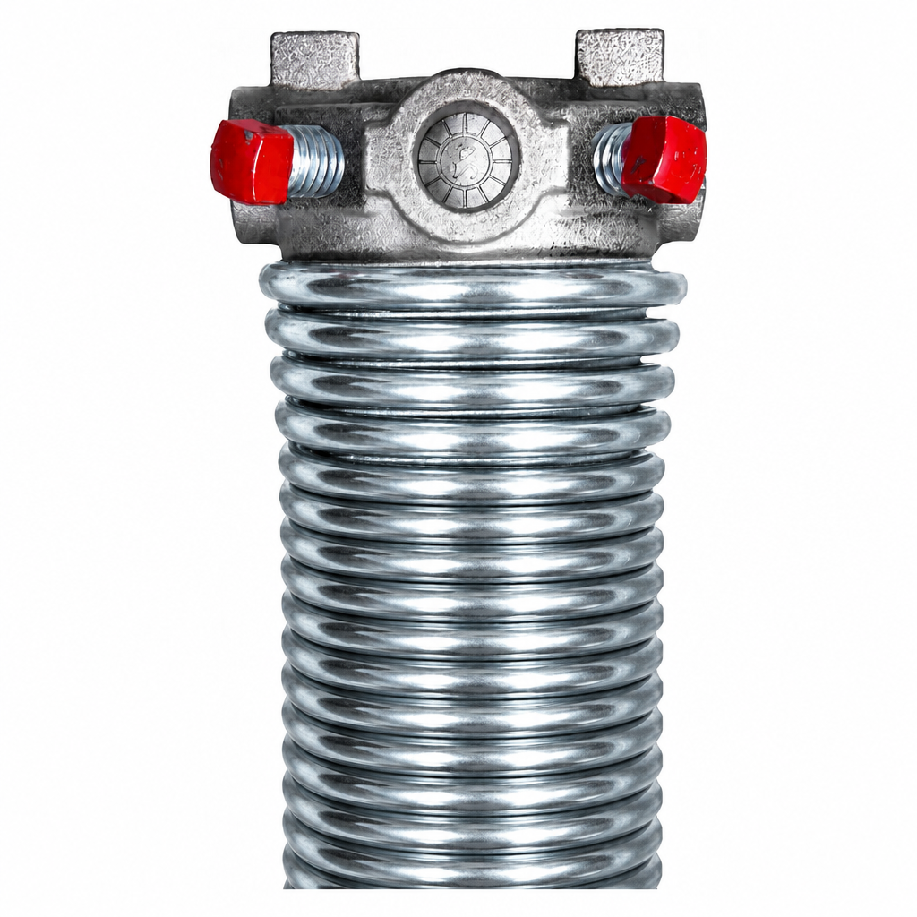 Galvanized garage door torsion spring