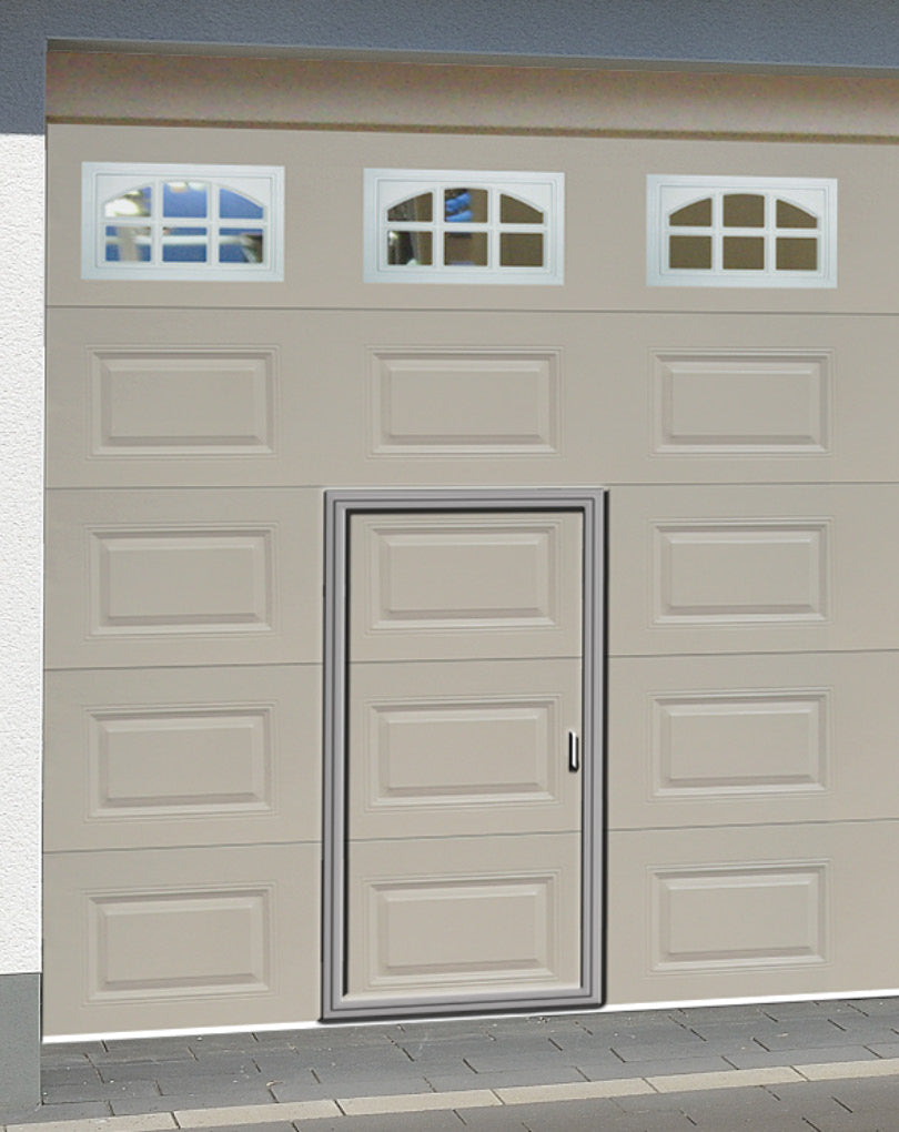 Color Steel Sectional Garage Door – safety & access